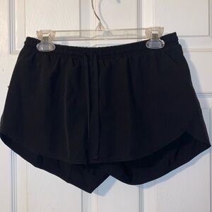 Medium Black Athletic Shorts